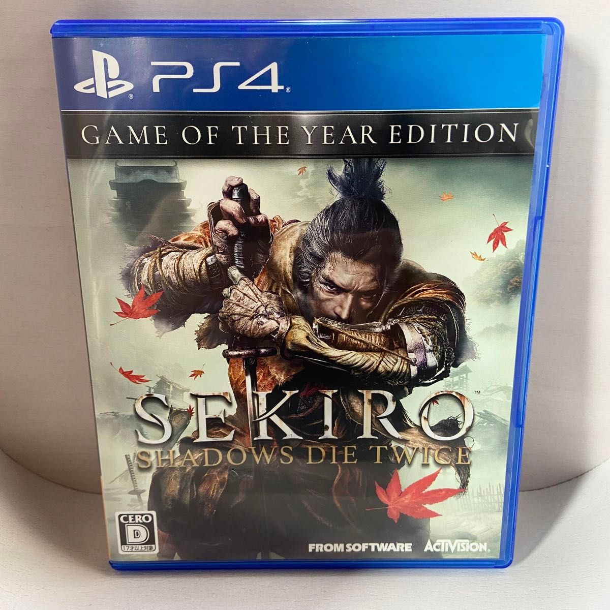 PS4 SEKIRO SHADOWS DIE TWICE GAME OF THE YEAR EDITION 中古 隻狼 フロム