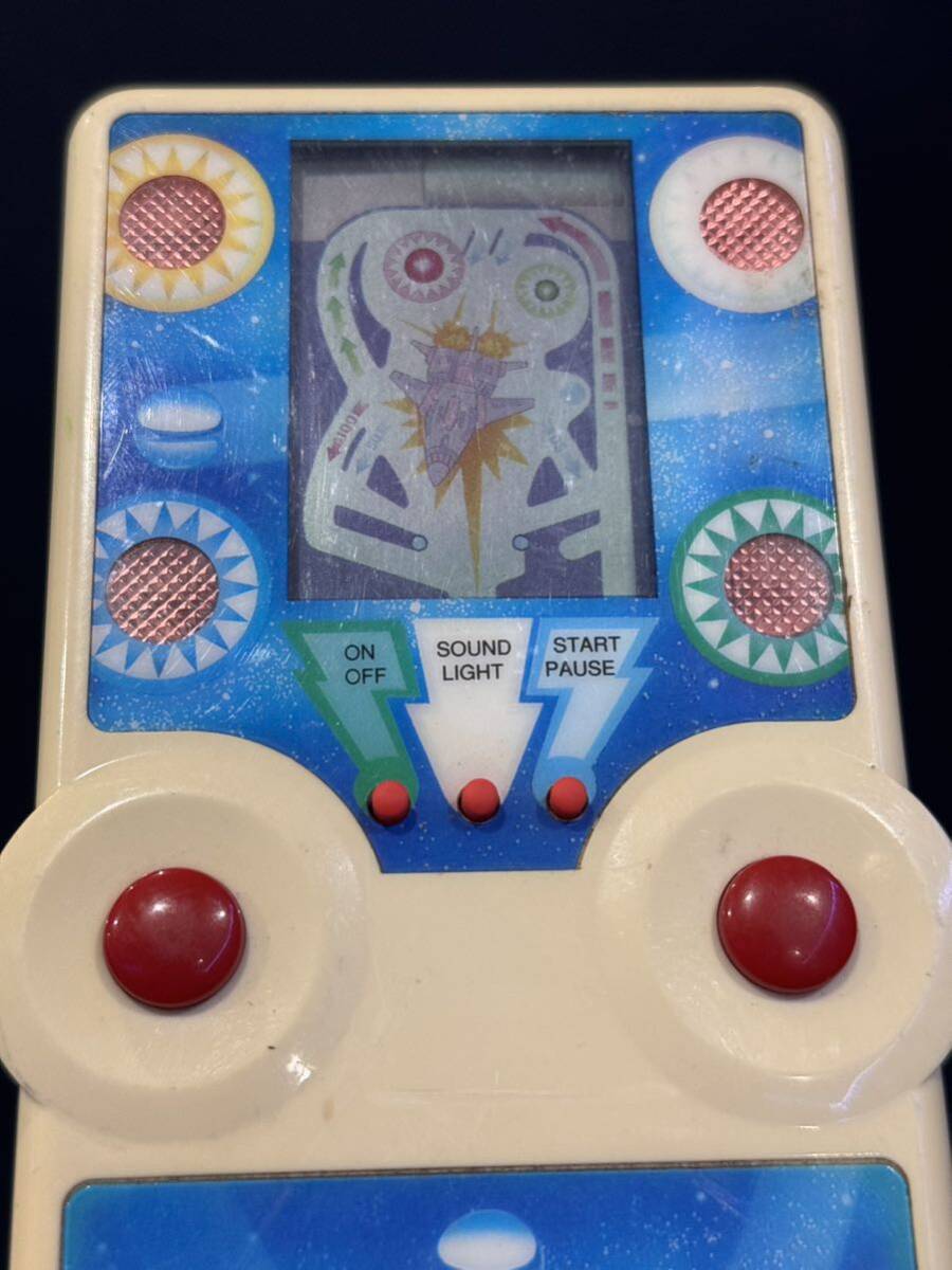  retro LSI электронный игра super булавка мяч LSI игра HIRO 1995 год LCD Game & Watch BANDAI Bandai работоспособность не проверялась текущее состояние скучающий игрушка 