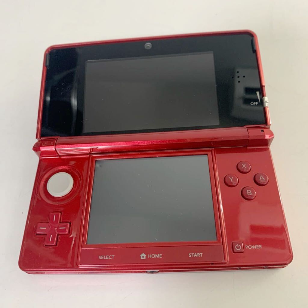 任天堂 NINTENDO 3DS ニンテンドー3DS 本体 ソフト セット モンスターハンター4G SDカード ゲーム ジャンクの画像2