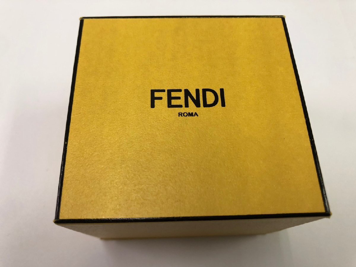 【FENDI】FFロゴ　リング　PR.15.23　約20号　箱付き　表記Mサイズ　指輪　ファッション　アクセサリー_画像8