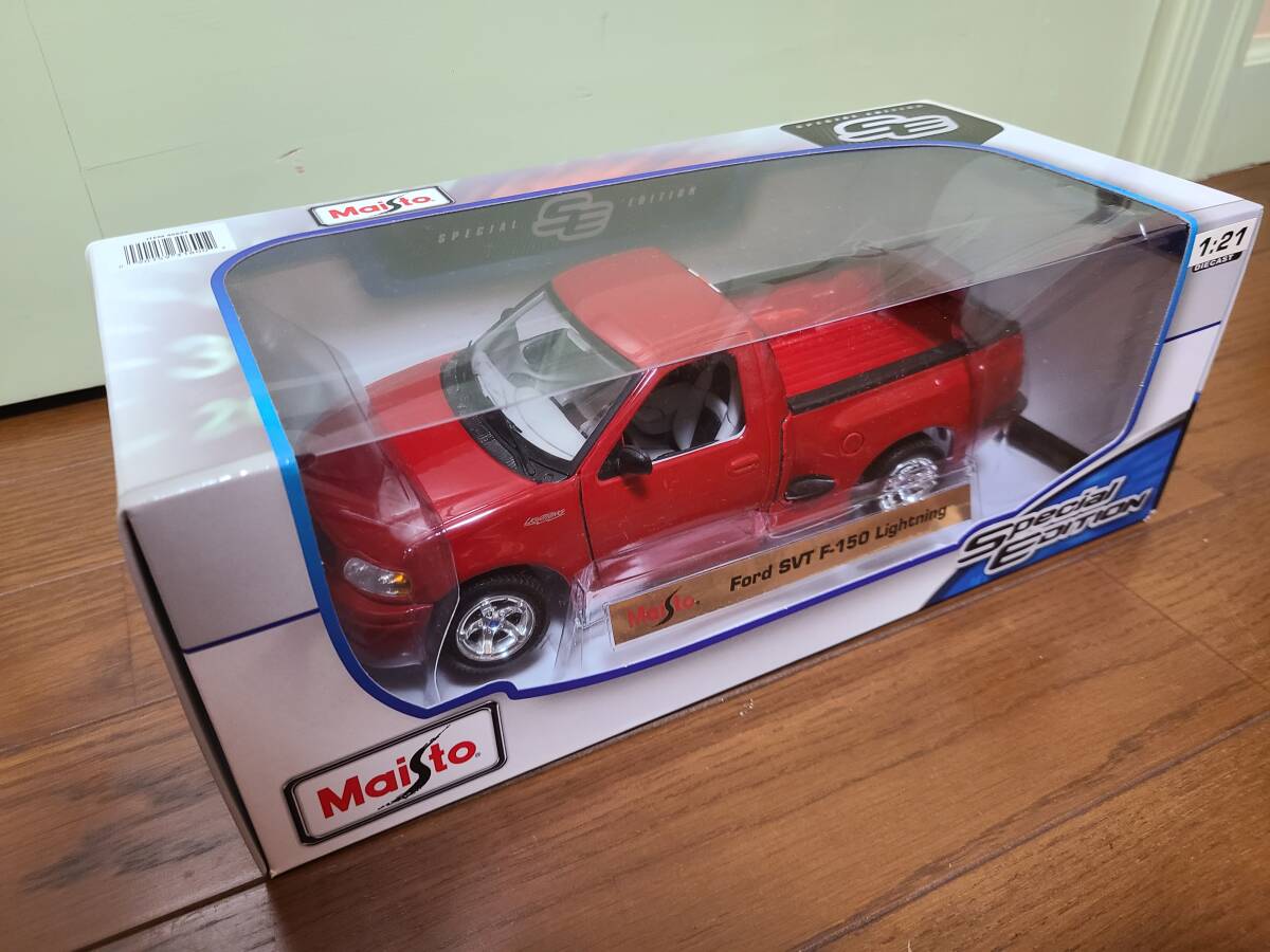 ★1/18 Maisto(マイスト) FORD F150 SVT Lightning ピックアップトラック ミニカー ダイキャスト 1:18 フォード/オートアート,京商★_画像7