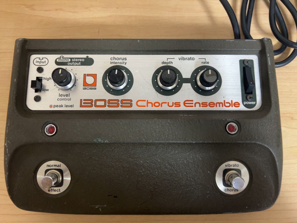 boss ce-1 chorus ensemble 美品　1980代初期　エフェクター　char john fruciante