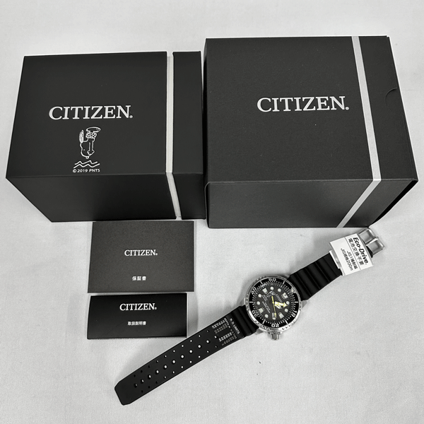 1円～！　【未使用・アウトレット処分品】　CITIZEN　シチズン×スヌーピー　プロマスター　E168-S120314　ダイバーズ　500本限定　_画像7