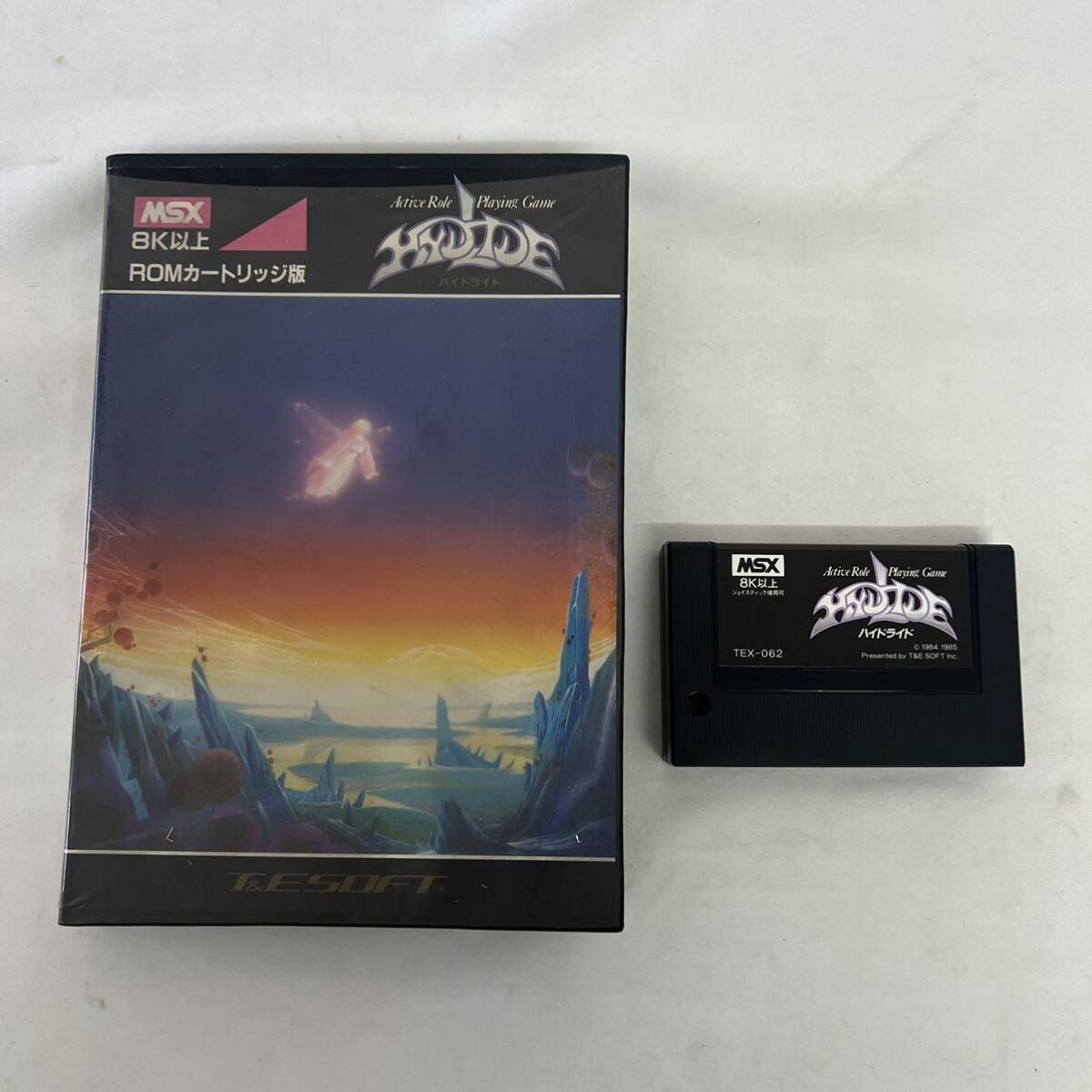  hyde ride MSX cassette soft box opinion attaching junk retro game 