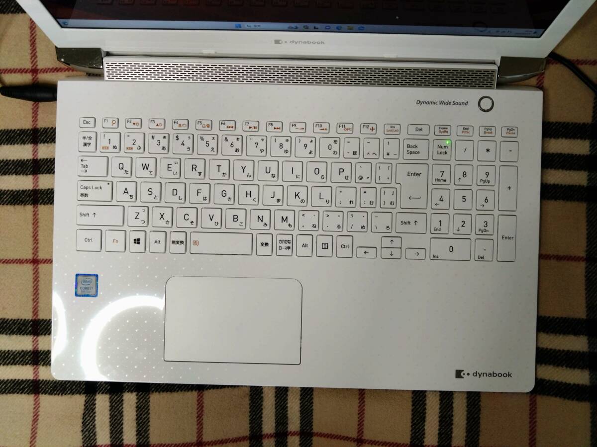 [ height performance no. 8 generation i7-8565U/ new goods M.2 SSD 1TB+HDD 1TB/ memory 16GB] Toshiba Dynabook P1-X7MP-BW* full HD liquid crystal * Onkyo speaker *Win11 18