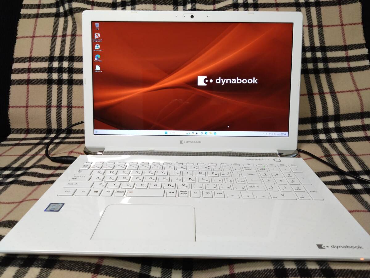 【高性能第8世代 i7-8565U/新品M.2 SSD 1TB+HDD 1TB/メモリ 16GB】東芝 Dynabook P1-X7MP-BW◆フルHD液晶◆オンキョースピーカー◆Win11 18の画像5