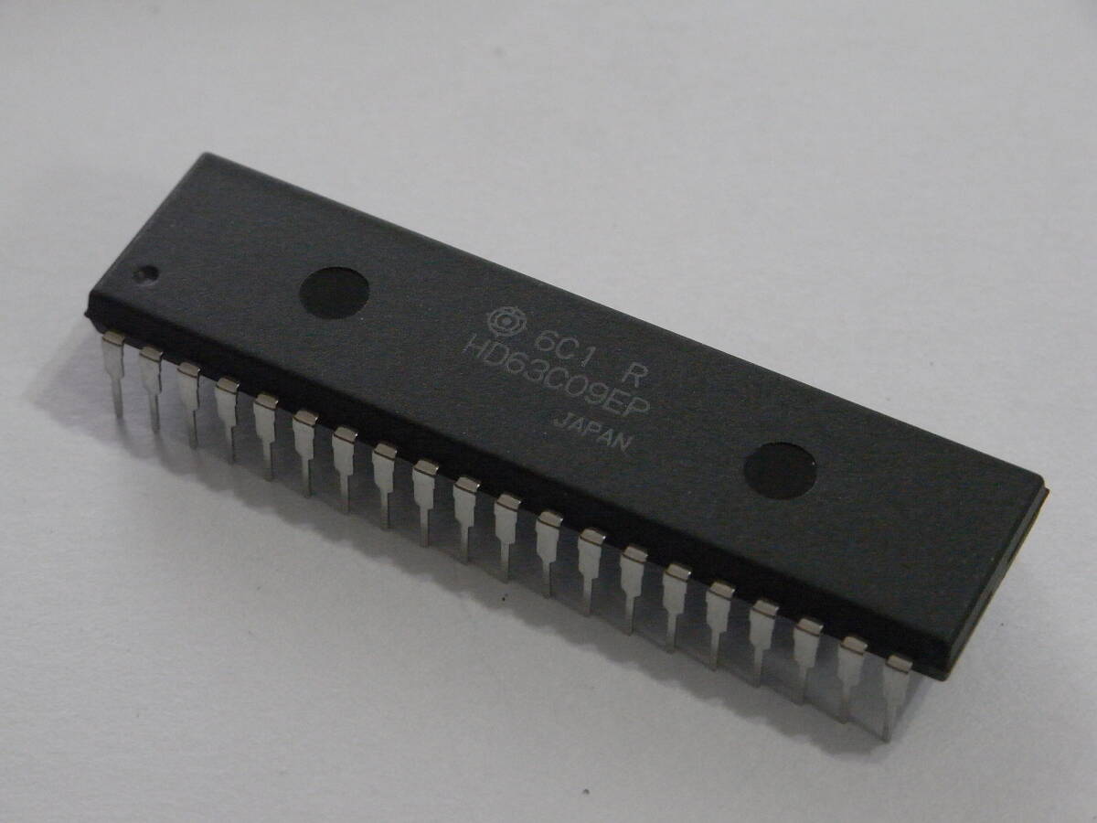 ★HITACHI社製 CPU 希少品 8-Bit Microprocessor HD63C09EP 新品未使用品 A-246★_画像2