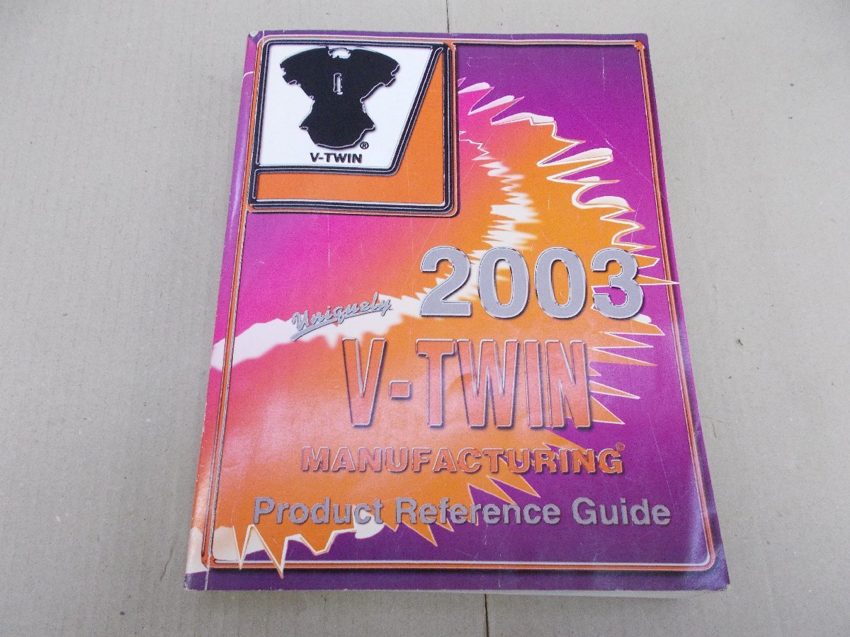 洋書　V-TWIN MANUFACTURING Product Reference Guide 2003_画像1