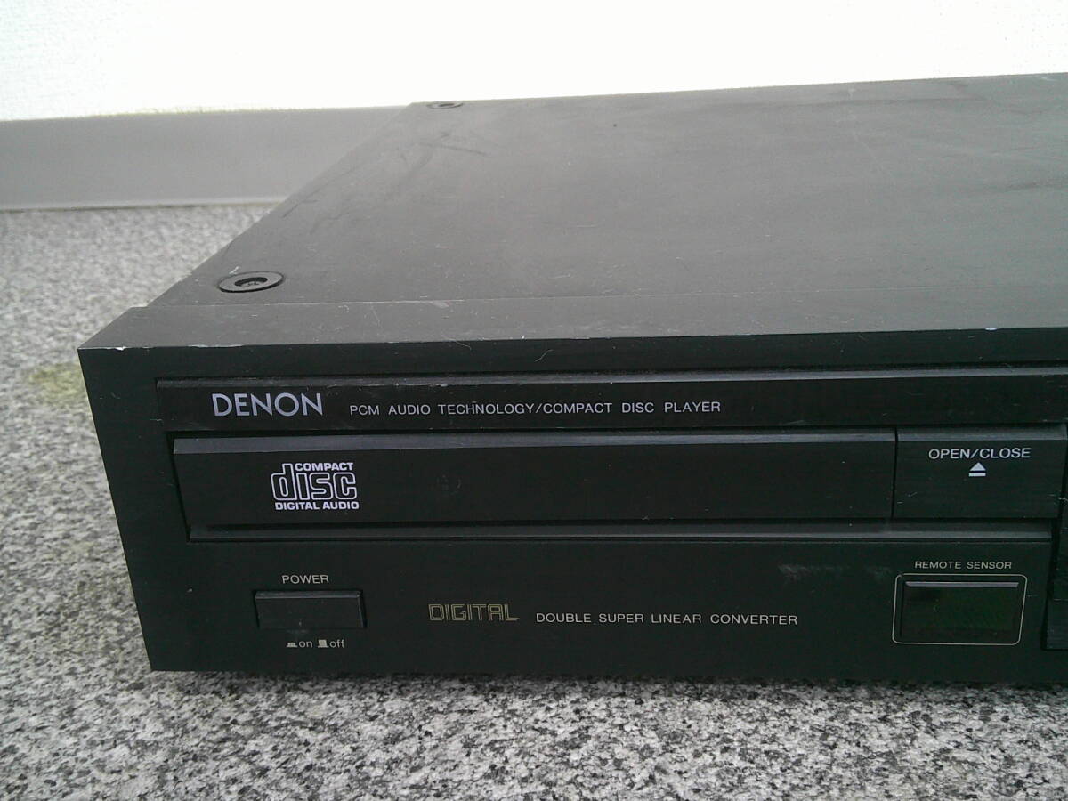 3-104　DENONデノン　CDデッキ　DCD-1500　平日のみ直引取可_画像2