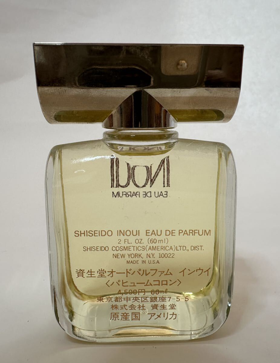 ☆☆ 資生堂オードパルファム インウイ ☆☆ 60ml SHISEIDO INOUI EAU DE PARFUM_画像2