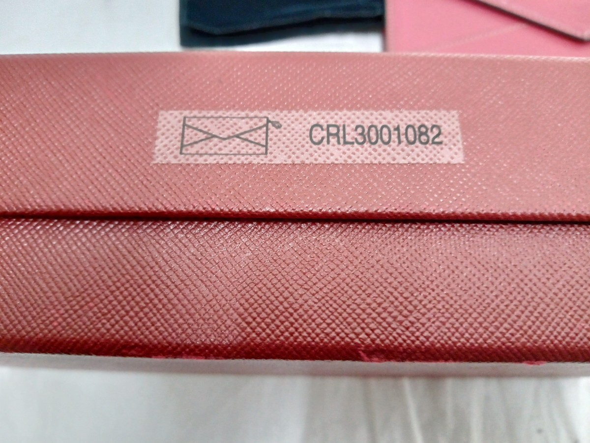 カルティエ　Cartier　財布　長財布　二つ折り財布　レザー　ピンク　_画像10