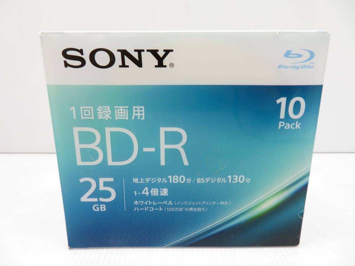 新品 SONY ソニー TDK BD-R 25GB 20PACKセット ブルーレイディスク BD 1回録画用 1～4倍速 20枚 まとめて 地デジ180分/BSデジタル130分の画像3