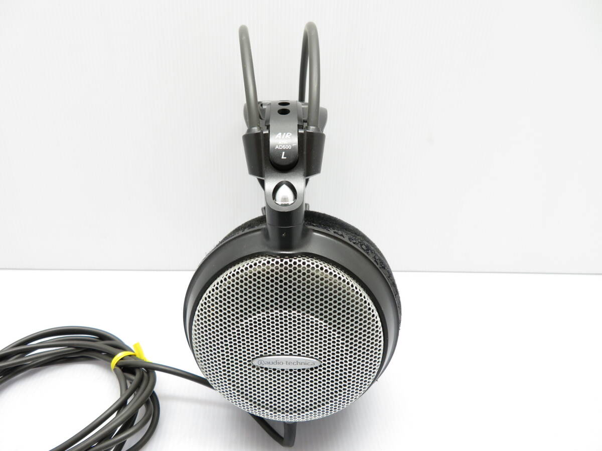 音出し確認済 audio-technica オープンエアーダイナミック型 ATH-AD500 AIR オーディオテクニカ ヘッドフォン_画像5