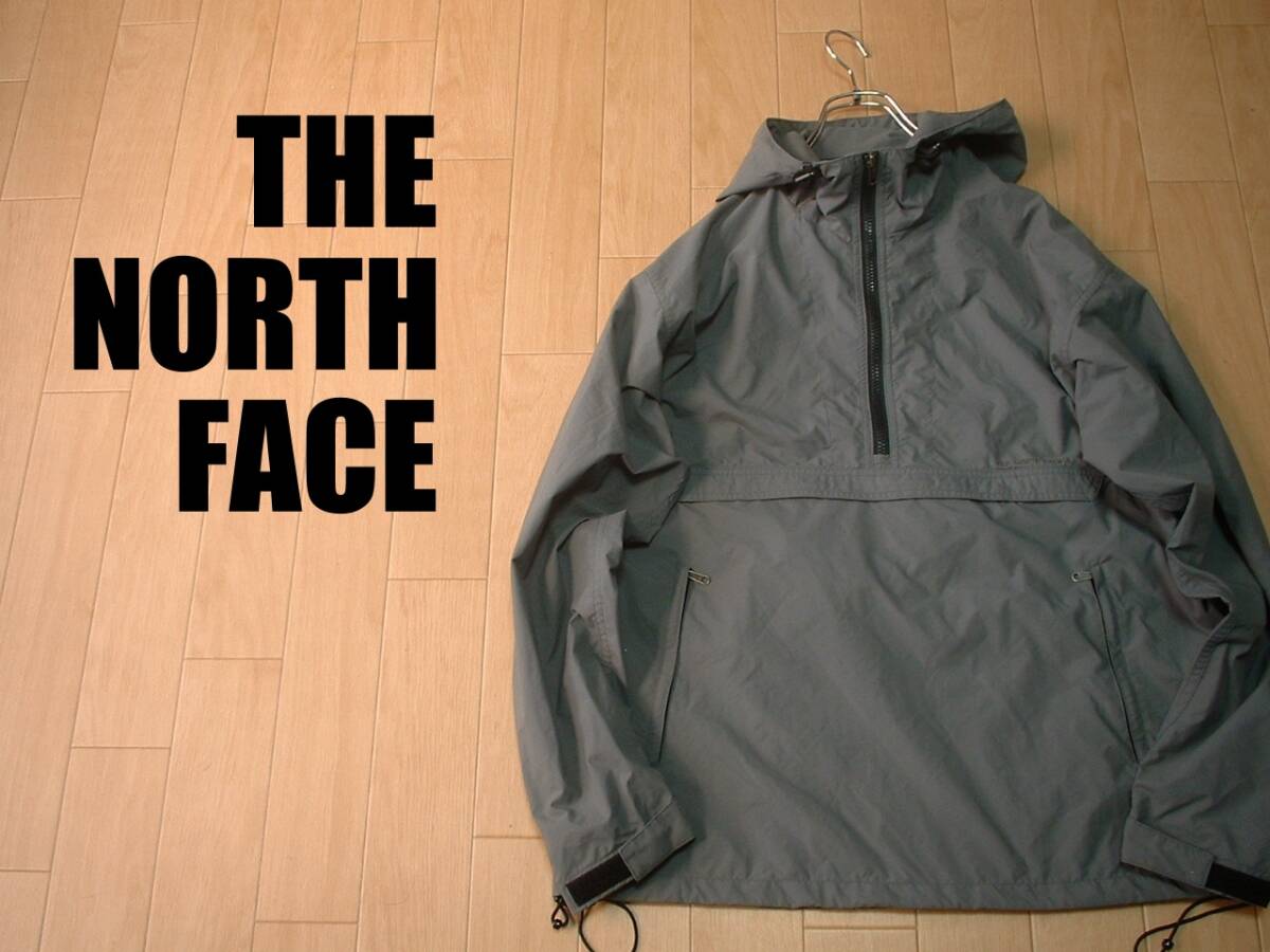 THE NORTH FACE希少プルオーバーアノラックパーカー美品Lグレー正規NTP11221ノースフェイスハーフジップナイロンジャケットアルパインの画像1