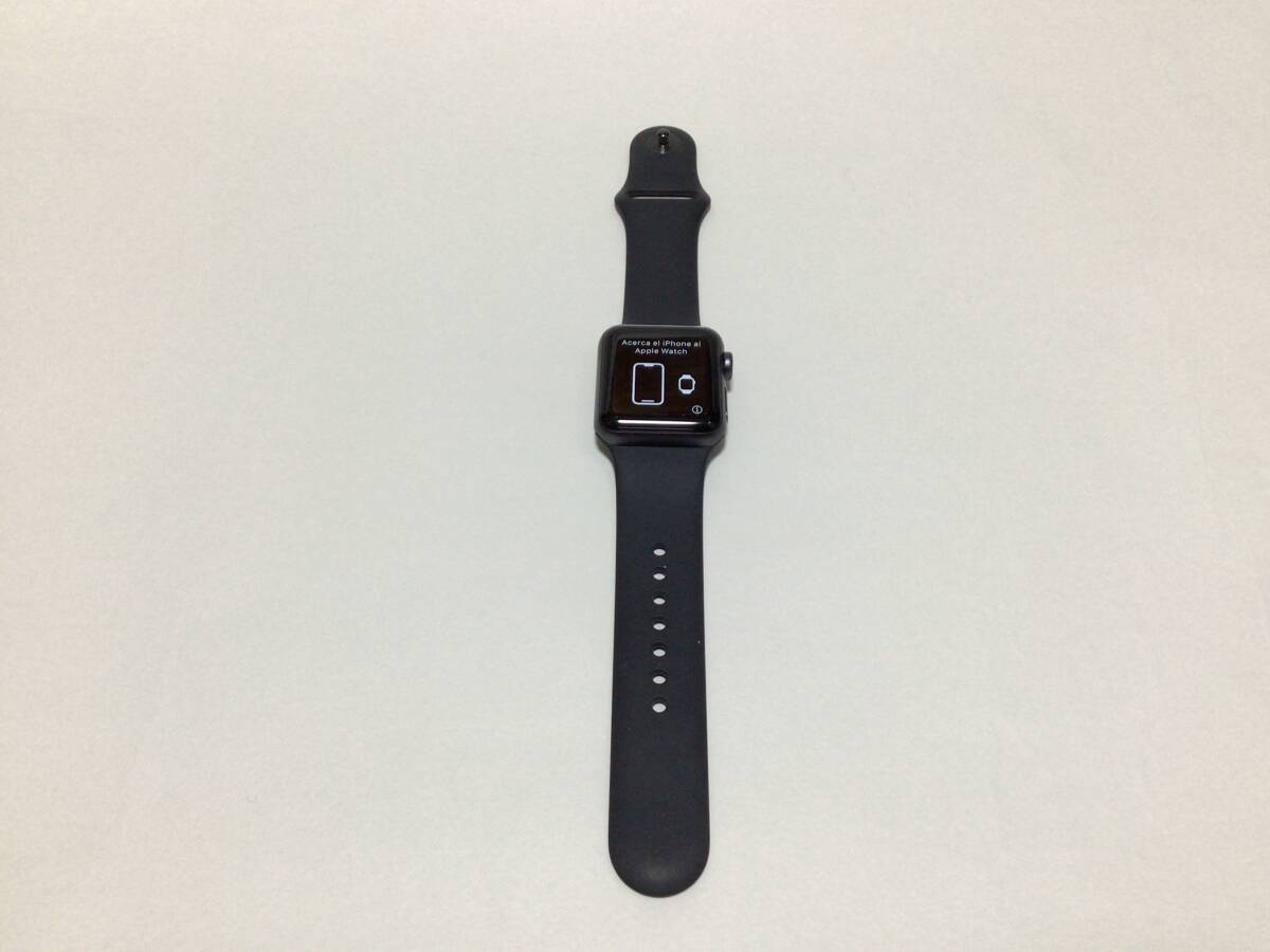 Apple Watch Series3 38mm ブラック　【美品】