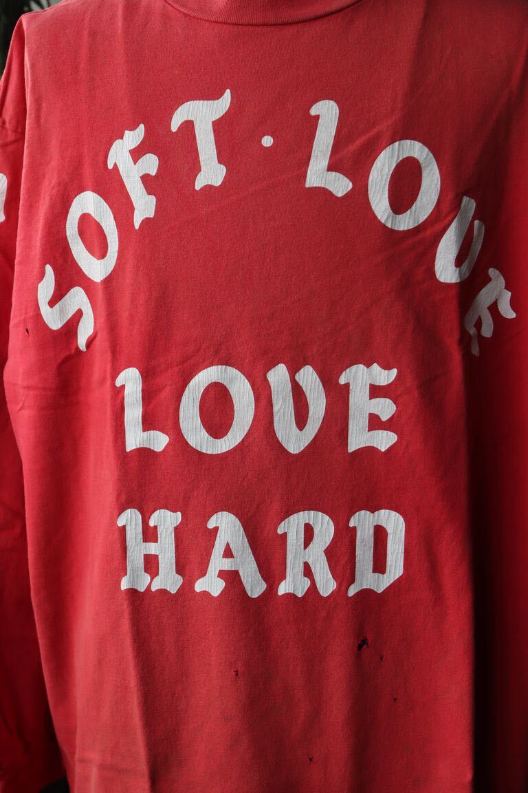 SAINT M×××××× セントマイケル 24SS SOFT LOVE LS_TEE (SM-YS8-0000-021)RED サイズ Lの画像8