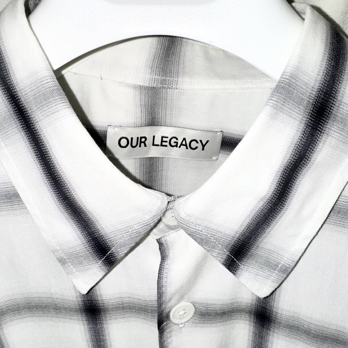 【大人気！】OUR LEGACY（アワーレガシー）オーバーサイズ長袖チェックシャツ 52の画像3