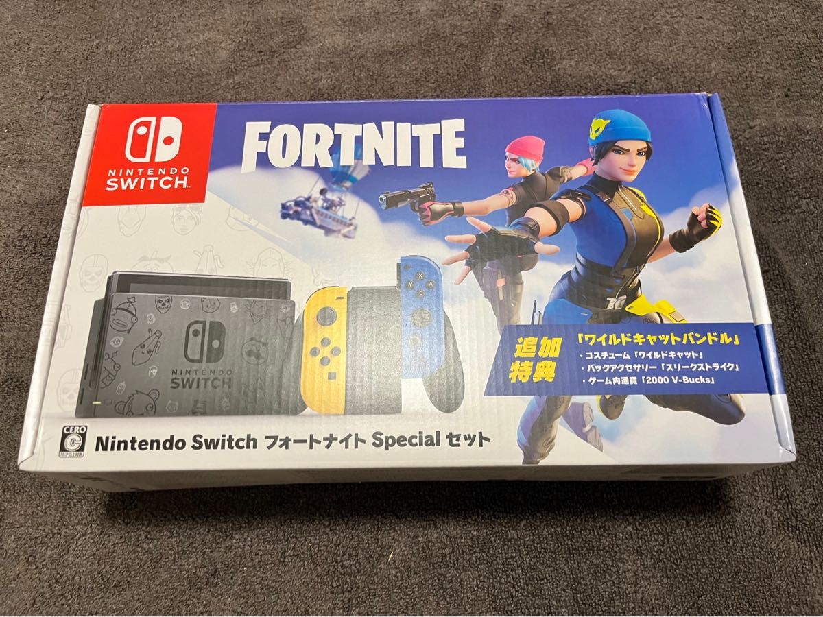 ワイルドキャットコード未使用　Nintendo Switch フォートナイト Special セット