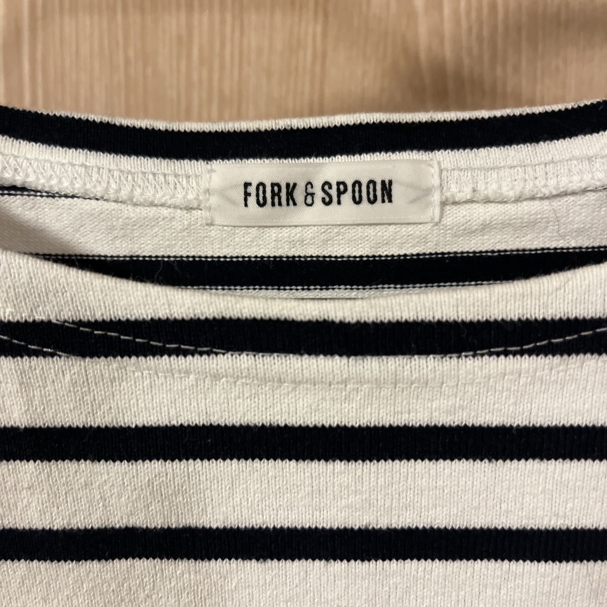 ◆美品◆FORK & SPOON URBAN RESEARCHボーダー カットソー サイズ5_画像2