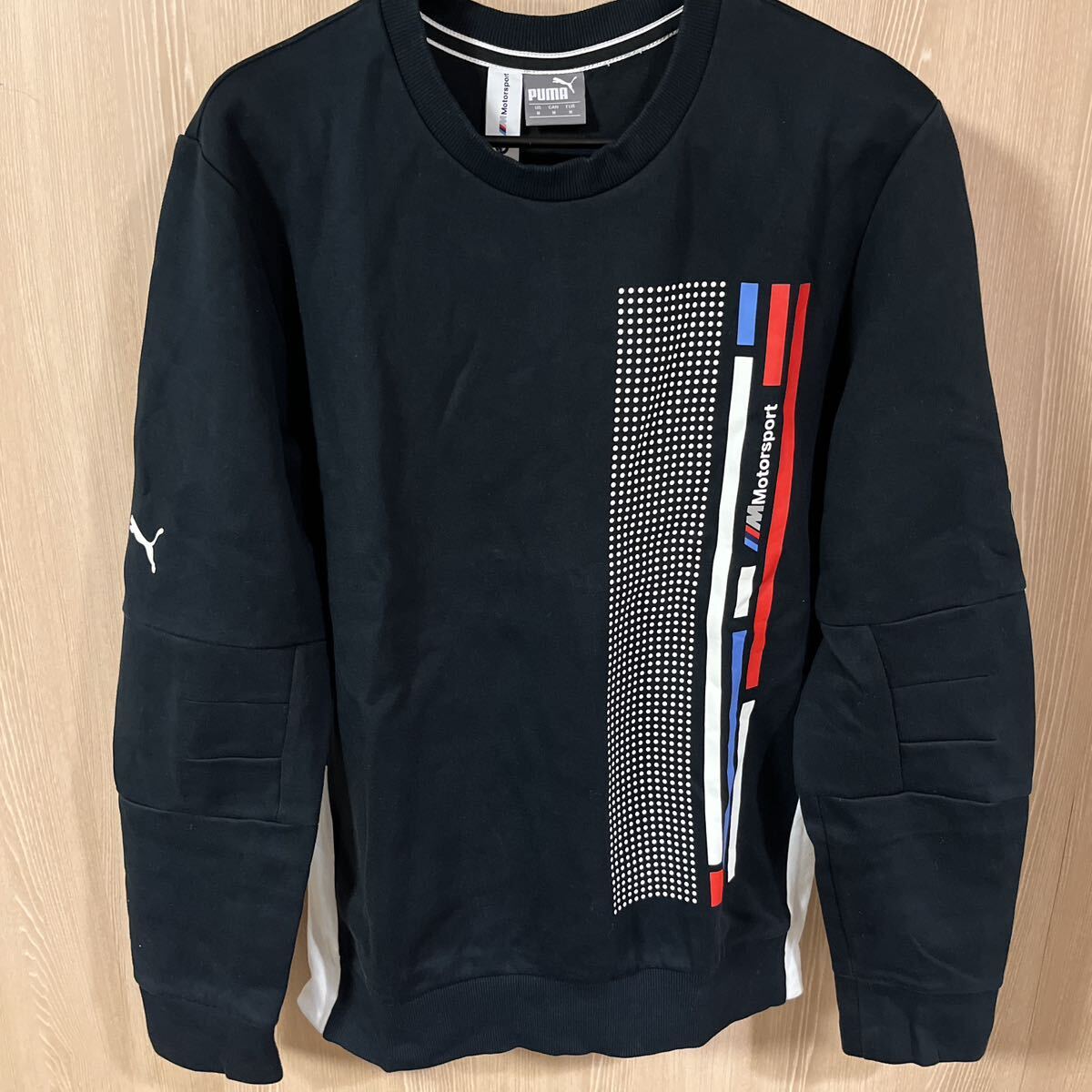 美品 PUMA×BMWスウェット セットアップブラック サイズUS上M下L 美品 PUMA×BMWスウェット セットアップブラック サイズUS上M下L