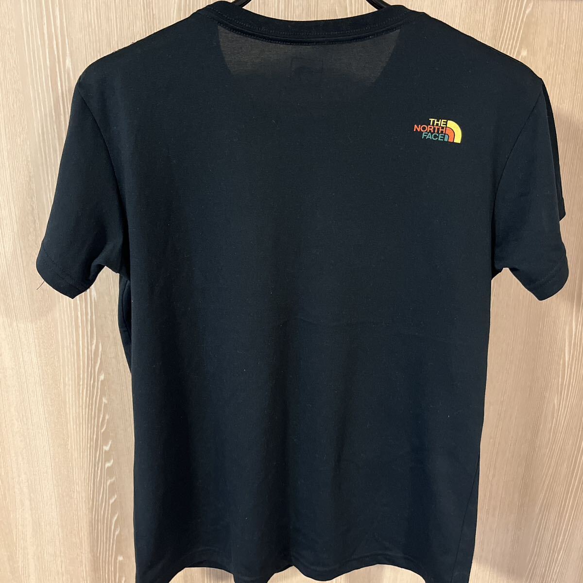 ◆美品◆THE NORTH FACE レディースTシャツ ブラック NTW31553 サイズL_画像2