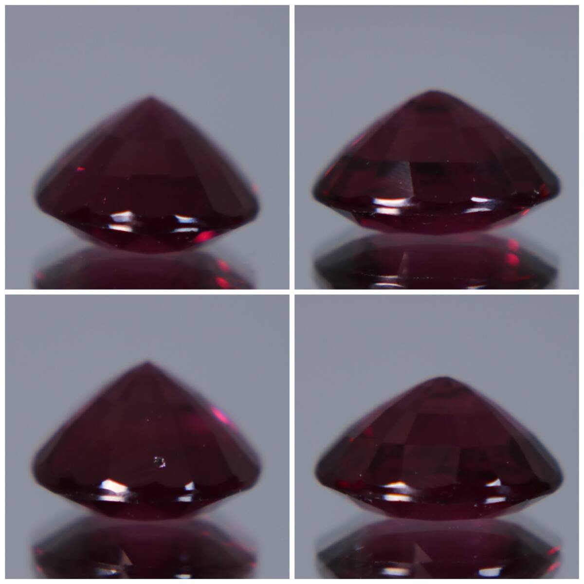 天然ロードライトガーネット 3.68ct【P101】_画像9