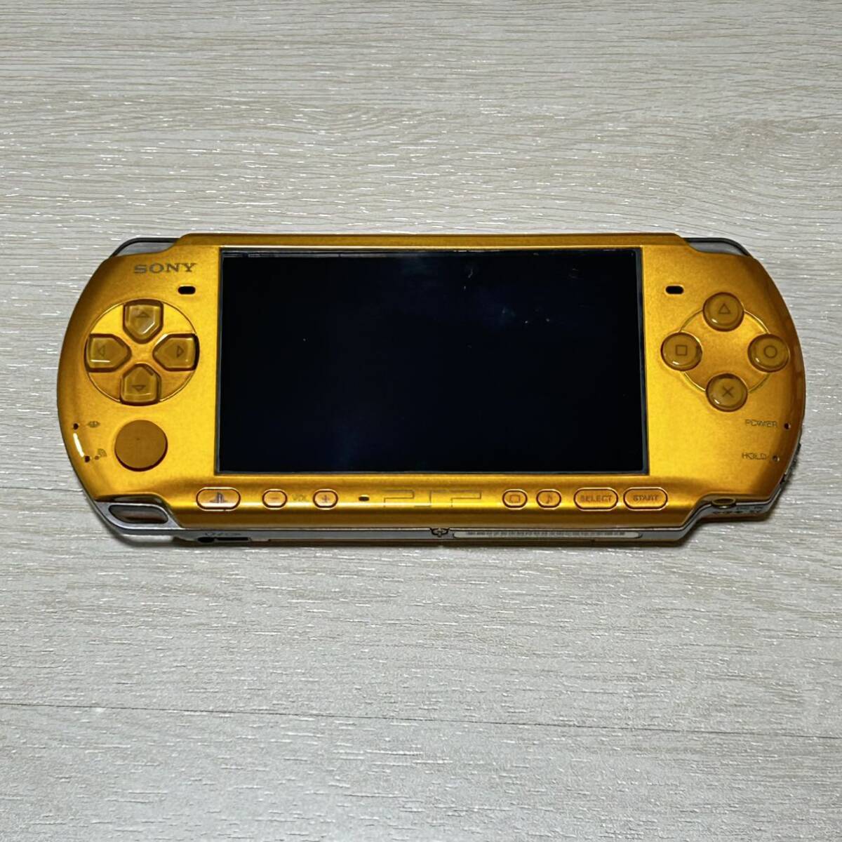 SONY 【 PSP 3000 】ジャンク プレイステーションボ ータブル ブライトイエロー KO_画像1