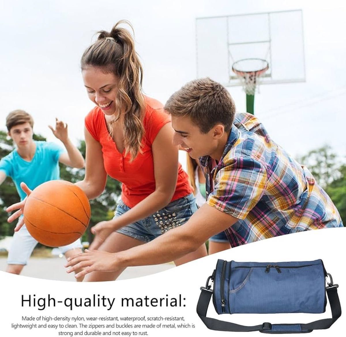 新品・未使用品メンズジムバッグ 大容量 軽量 防水 多機能 Sサイズ ショルダーバッグ バッグ ショルダー