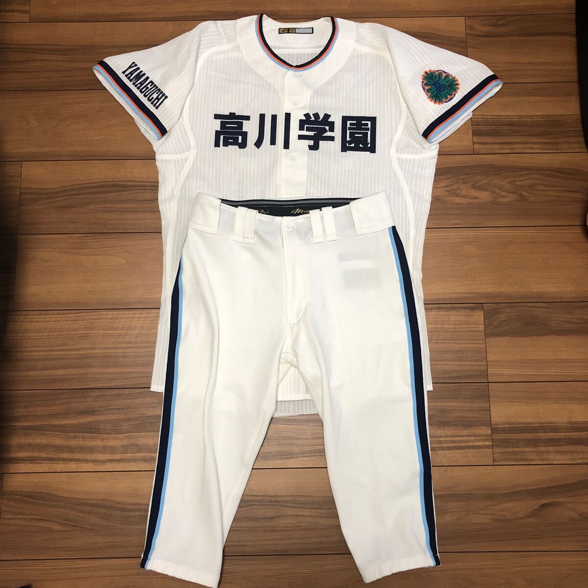 Yahoo!オークション - 高川学園高校 野球部 ユニフォーム上下セット Yahoo!オークション - 高川学園高校 野球部 ユニフォーム上下セット