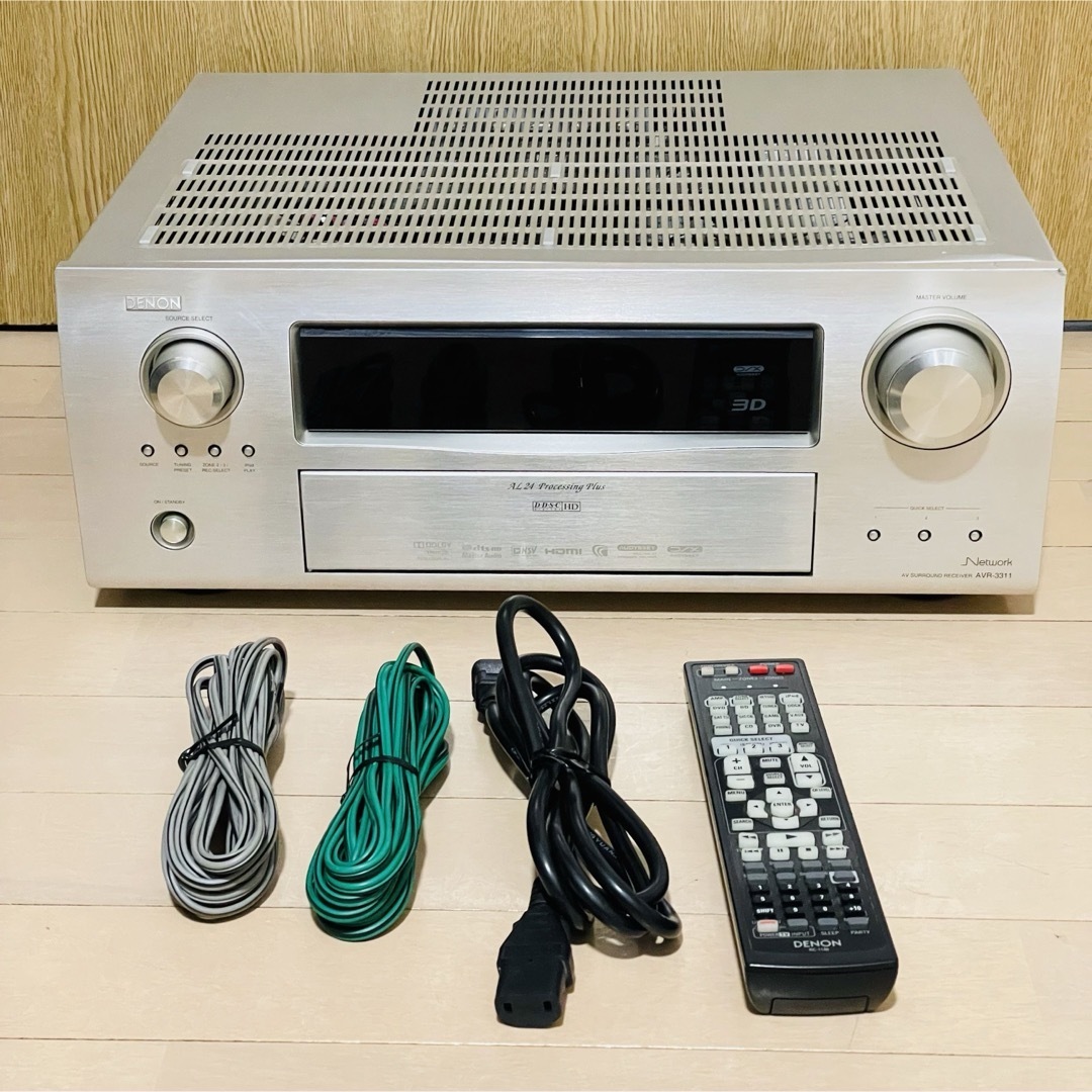 DENON AVR-3311-SP AVサラウンドレシーバーリモコン付き_画像1