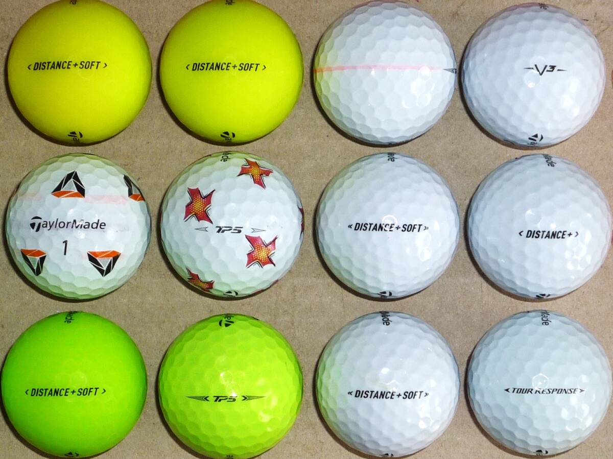 ロストボール Taylor Made テーラーメイド カラーボール各種 18個セット(2) サイト内のゴルフボール組合せにて2セット(36個)まで同梱可能の画像7
