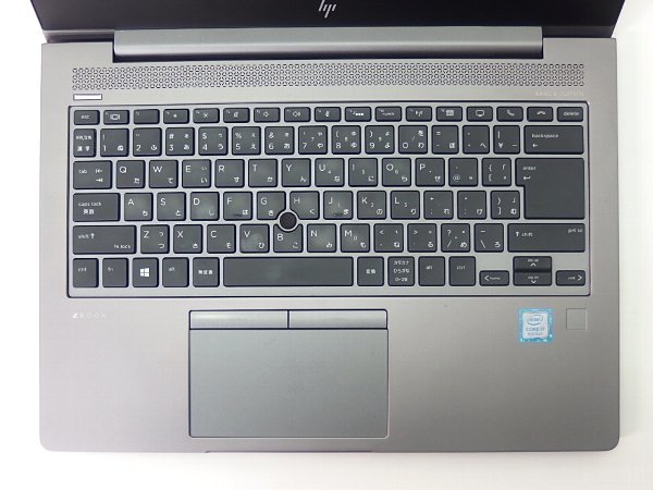 ■※ 【セール実施中】 HP PC ZBOOK 14u G5 Corei7-8550U/メモリ16GB/SSD512GB/Win10/Radeon Pro WX 3100 フィルター欠け 動作確認の画像6