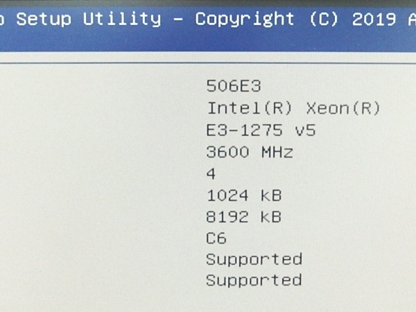 ■○ 『VR快適グラボ/SSD』 NEC Express5800/53Xｊ Xeon E3-1275 V5 3.60GHz/SSD 256GB/HDD 1TB/メモリ 32GB/Quadro P4000 BIOS起動確認済_画像4