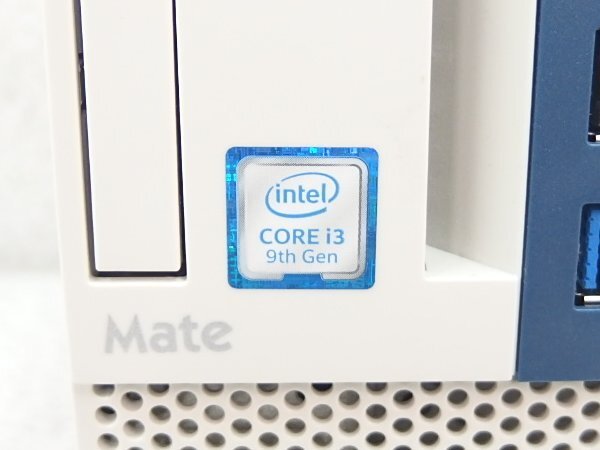 ■※f 【HDD500GB2つ搭載!】 NEC デスクトップPC Mate ME-5 Corei3-9100/メモリ4GB/HDD500GB+HDD500GB/DVDROM/Win11 動作確認_画像4
