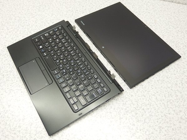 ■※ TOSHIBA/東芝 ノートPC dynabook R82/F Corem5-6Y54/メモリ4GB/SSD128GB/Win10/タッチパネル搭載 動作確認 バッテリー不良_画像5