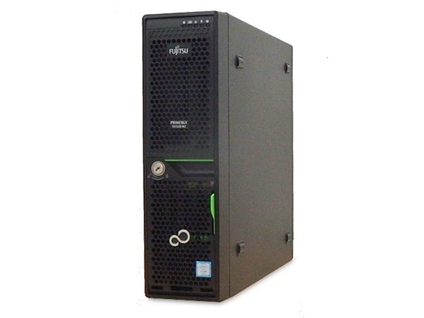 ■○ FuJitsu PRIMERGY TX 1320 M2 PYT1322T2S Xeon Ｅ3-1220 V5 3.40GHz/メモリ 8GB/HDD 300GB×2/OS無し/BIOS起動確認済み_画像1