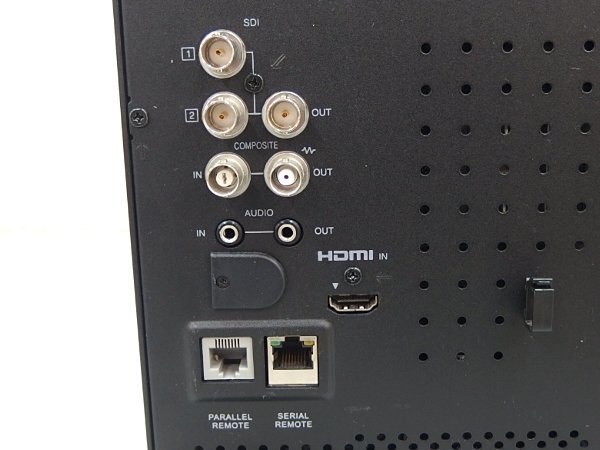 ■※ 【パーツ取りに!】 SONY/ソニー 20インチ業務用液晶モニター LMD-2041W コンポジット/HDMI/SDI 通電のみ確認 ジャンク品の画像8