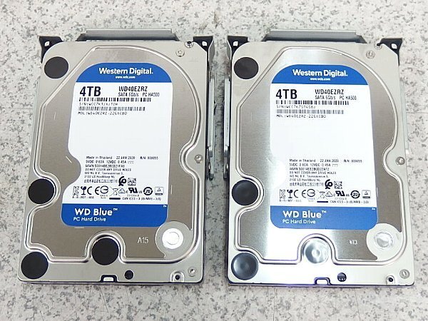 ■※f 【大容量の外付けHDD4TB+4TB!】I-O DATA HDS2-UTX8.0 外付けHDD 4000GB+4000GB USBで繋ぐだけで使用可能！データ消去済_画像2