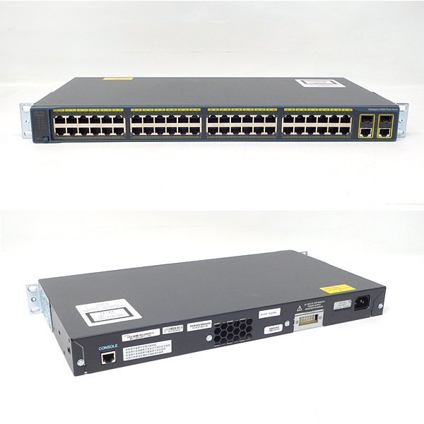 ＃Cisco/シスコ Catalyst 2960Plusシリーズスイッチ WS-C2960+48TC-L 初期化済 No.1の画像2