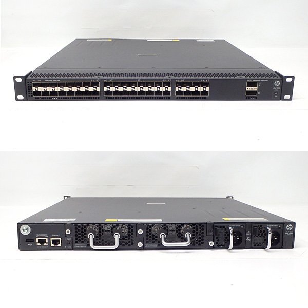 ＃HPE FF 5700-40XG-2QSFP+Switch JG896A L3ボックス型管理スイッチ No.4の画像2