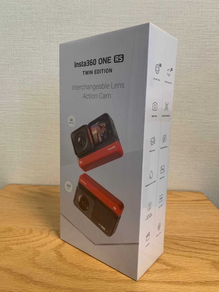 【新品・未開封！】 Insta360 ONE RS Twin Edition