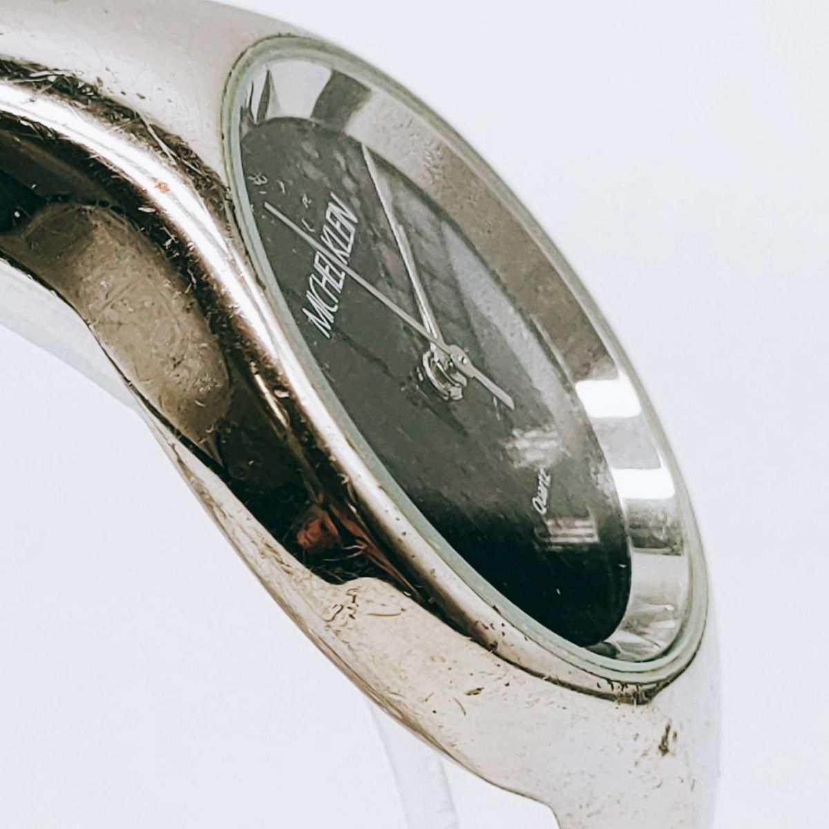 MICHEL KLEIN ミッシェルクラン 腕時計 黒文字盤 レディース アナログ  3針 アンティーク とけい トケイ 希少