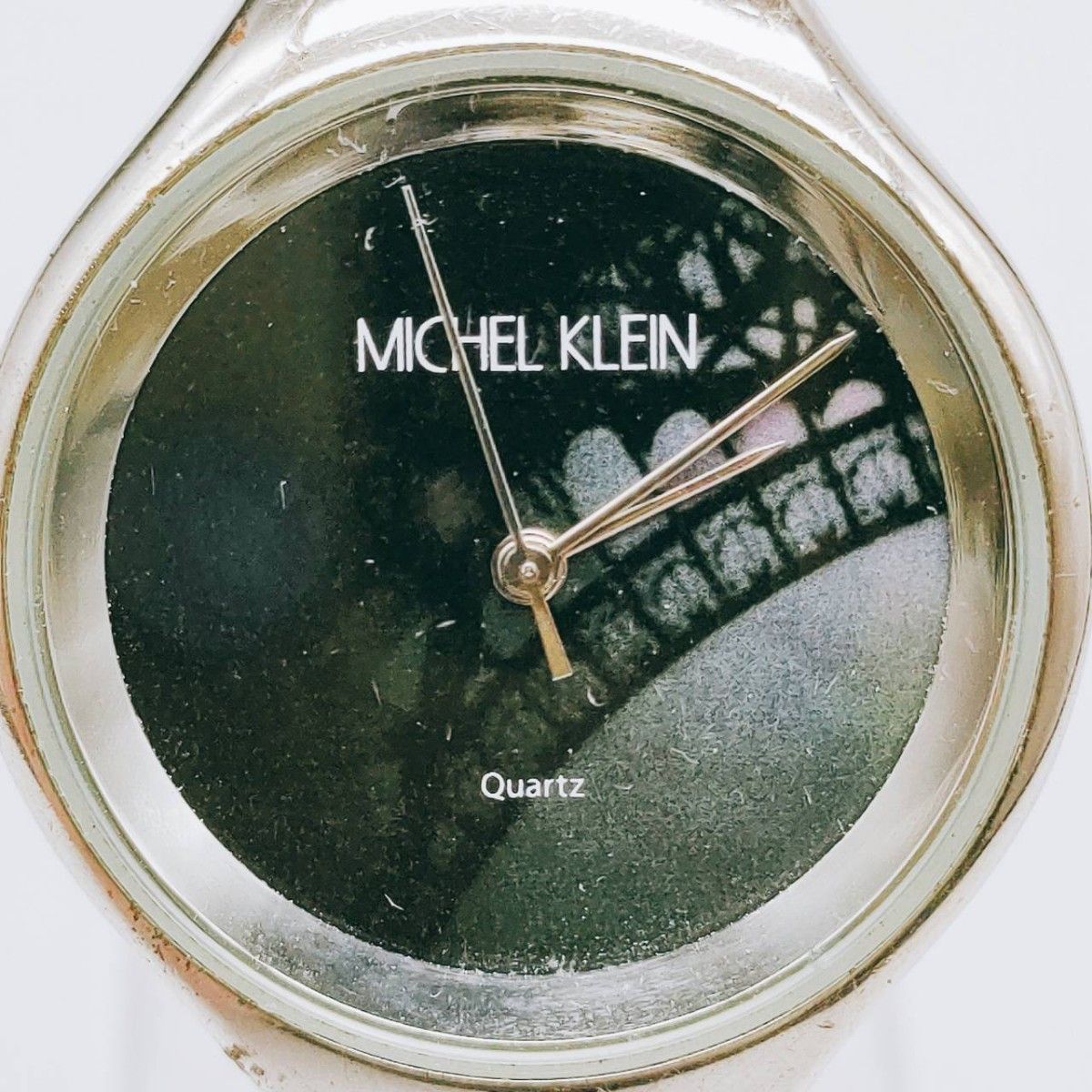 MICHEL KLEIN ミッシェルクラン 腕時計 黒文字盤 レディース アナログ  3針 アンティーク とけい トケイ 希少