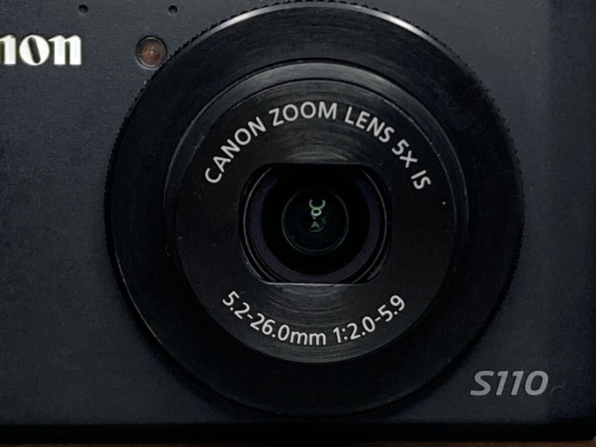 Y307 キャノン Canon PowerShot S110 コンパクトデジタルカメラ コンデジ digital still camera_画像2