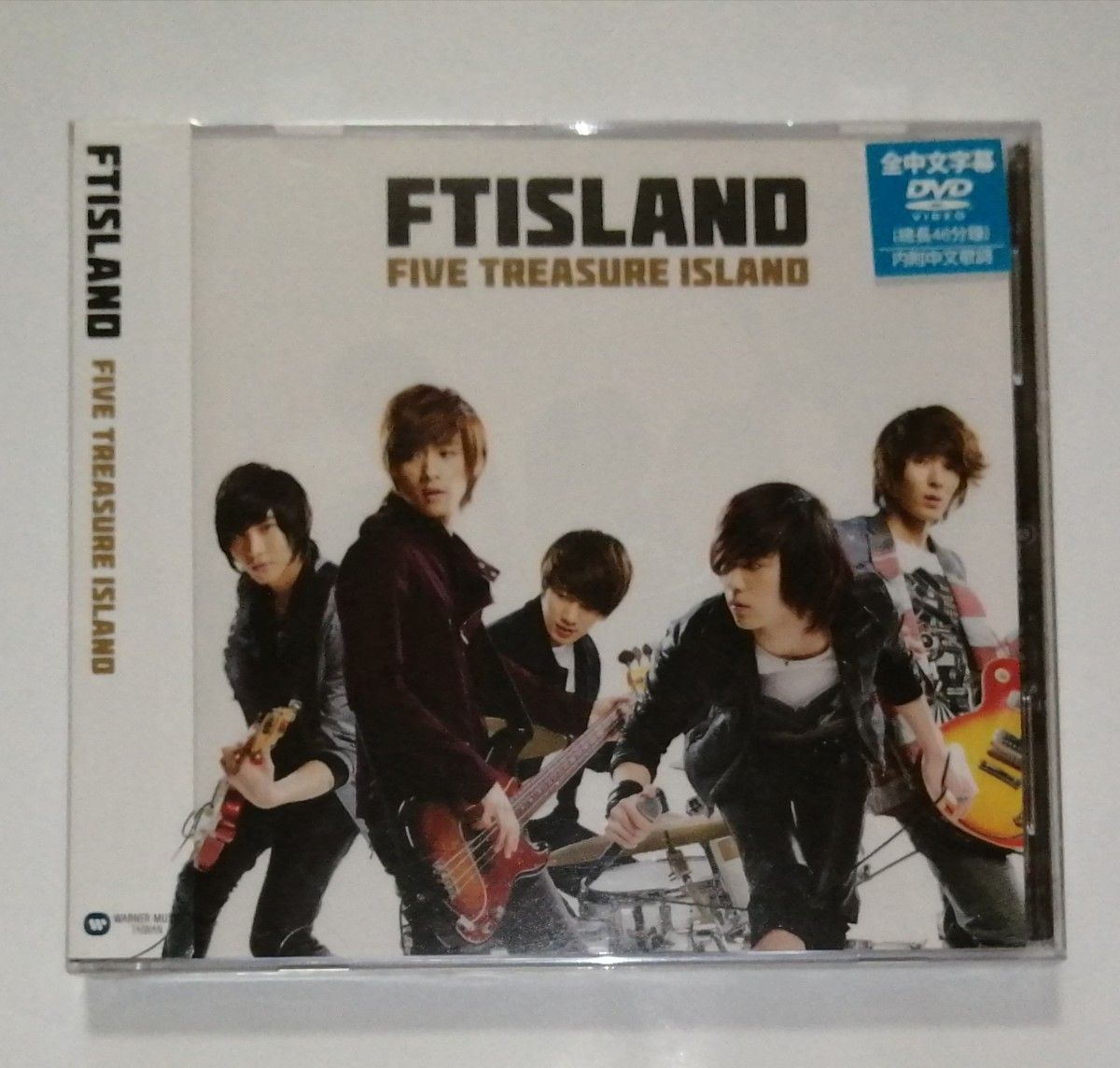 【新品未開封】FIVE TREASURE ISLAND　台湾盤　リージョン３　FTISLAND CD DVD