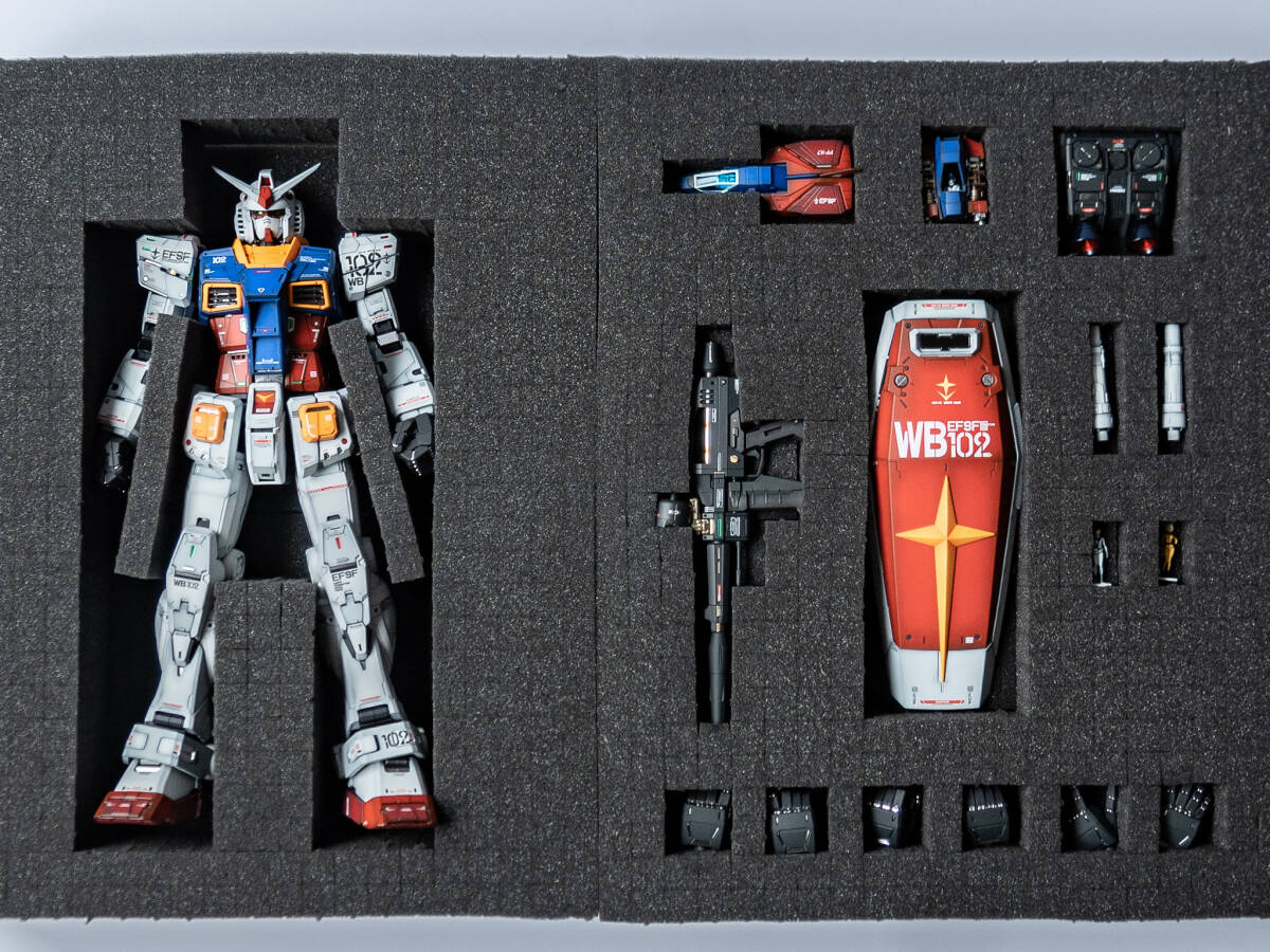 PG UNLEASHED 1/60 RX-78-2 ガンダム塗装済み/完成品 の画像9