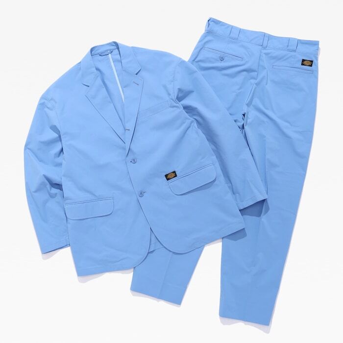 BEAMS Dickies TRIPSTER SUIT LIGHT BLUE M size new goods unused to lips ta- Dickies light blue suit ... city 
