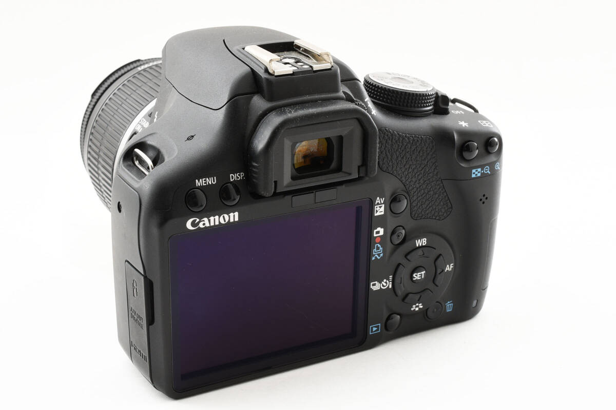 Canon EOS Kiss X3 EF-S 18-55mm 1:3.5-5.6 IS　デジタル一眼レフカメラ ボディ ZOOM LENS キャノン　キヤノン　セット　キット_画像6