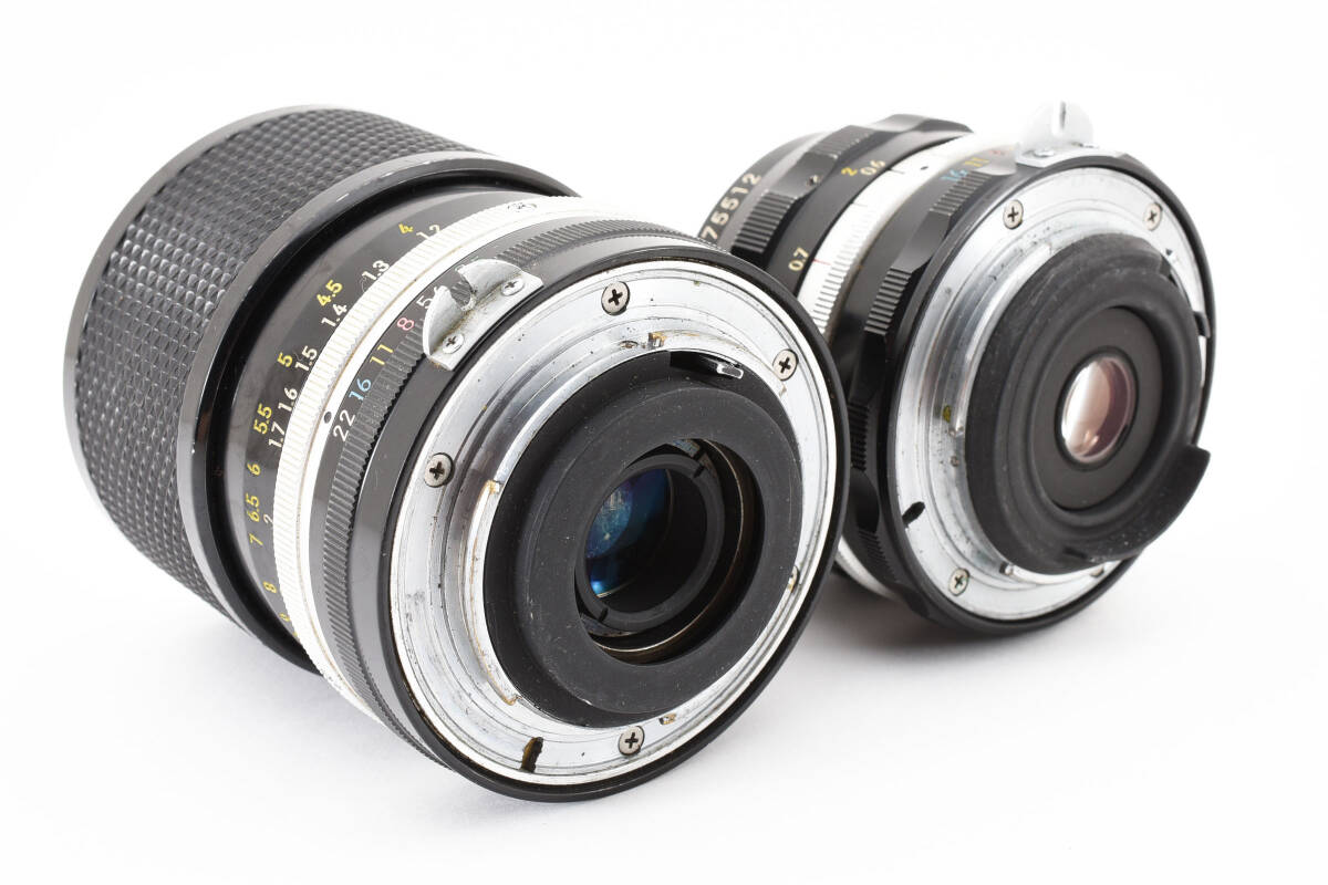 Nikon Nikkor H・C HC auto 3.5 28mm + zoom nikkor c auto 3.5 43-86mm 2090081 ニコン レンズ まとめ セットの画像7