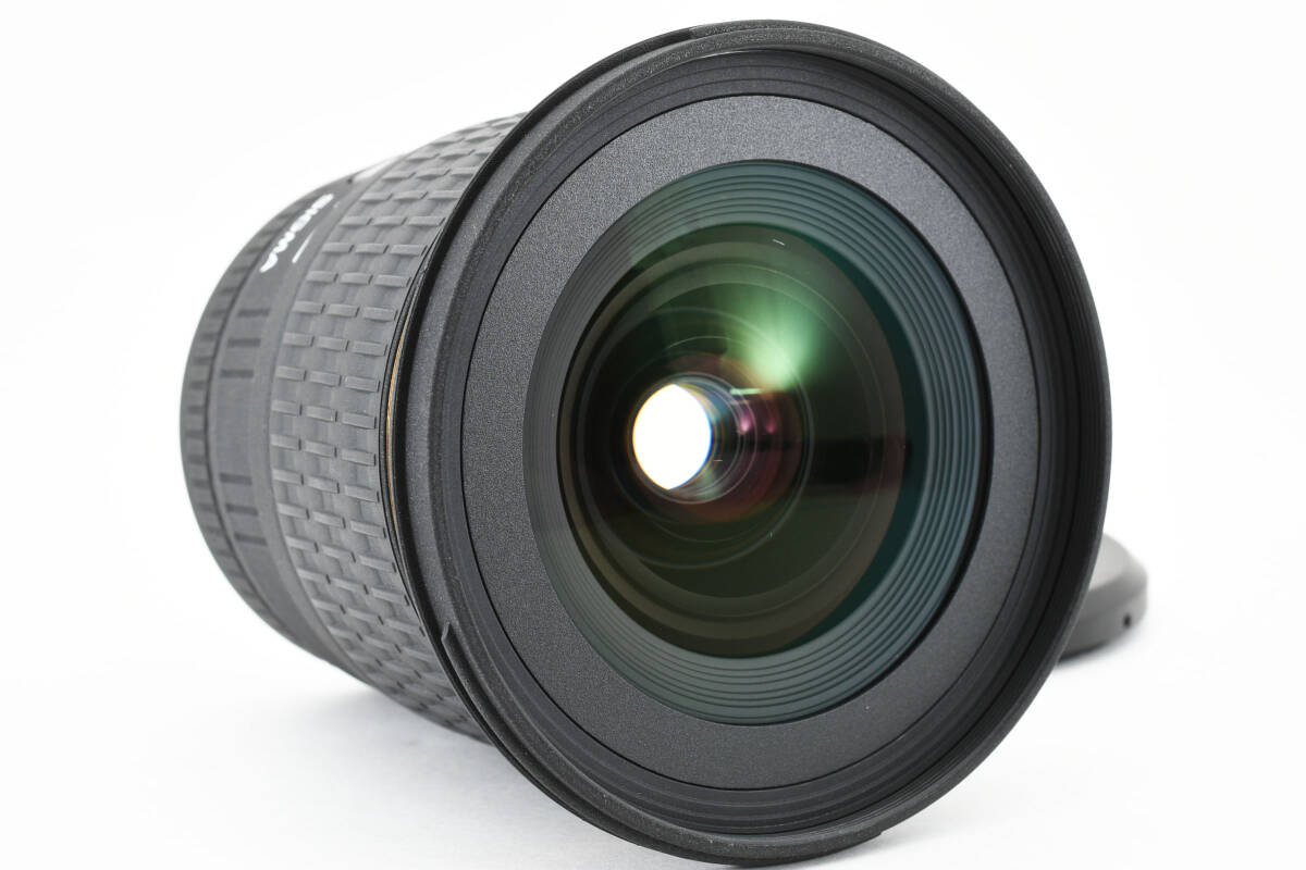 SIGMA シグマ 20mm F1.8 EX DG ASPHERICAL Canon用　2092811　キヤノン　キャノン　レンズ_画像4